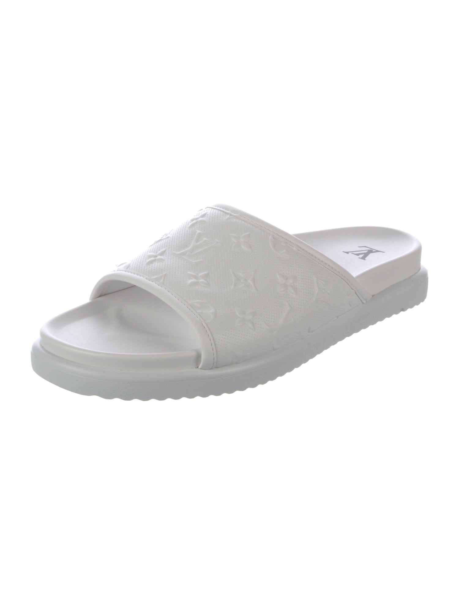 Louis Vuitton Leather Slides