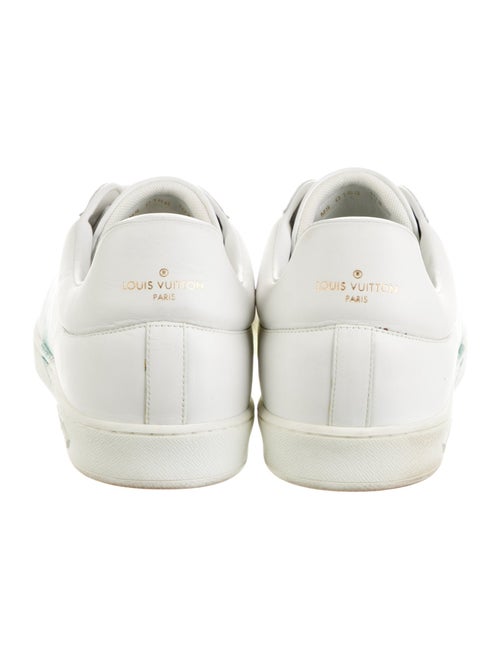 Louis Vuitton Leather Graphic Print Sneakers