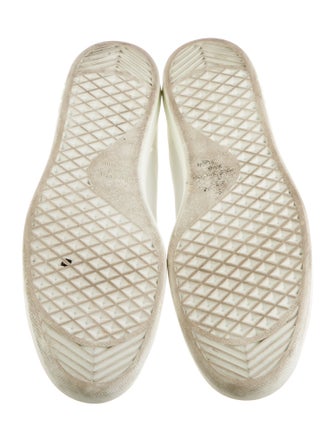 Louis Vuitton Leather Graphic Print Sneakers