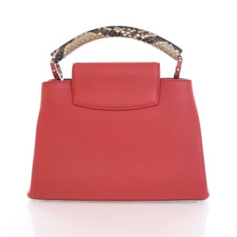 Louis Vuitton Taurillon Leather Capucines