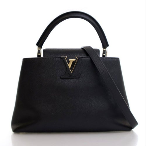 Louis Vuitton Taurillon Leather Capucines