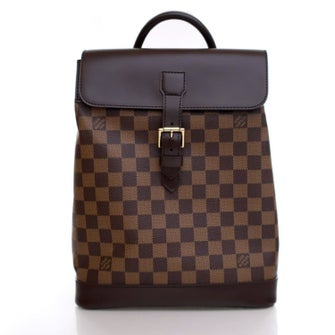 Louis Vuitton Damier Ebene Soho Backpack