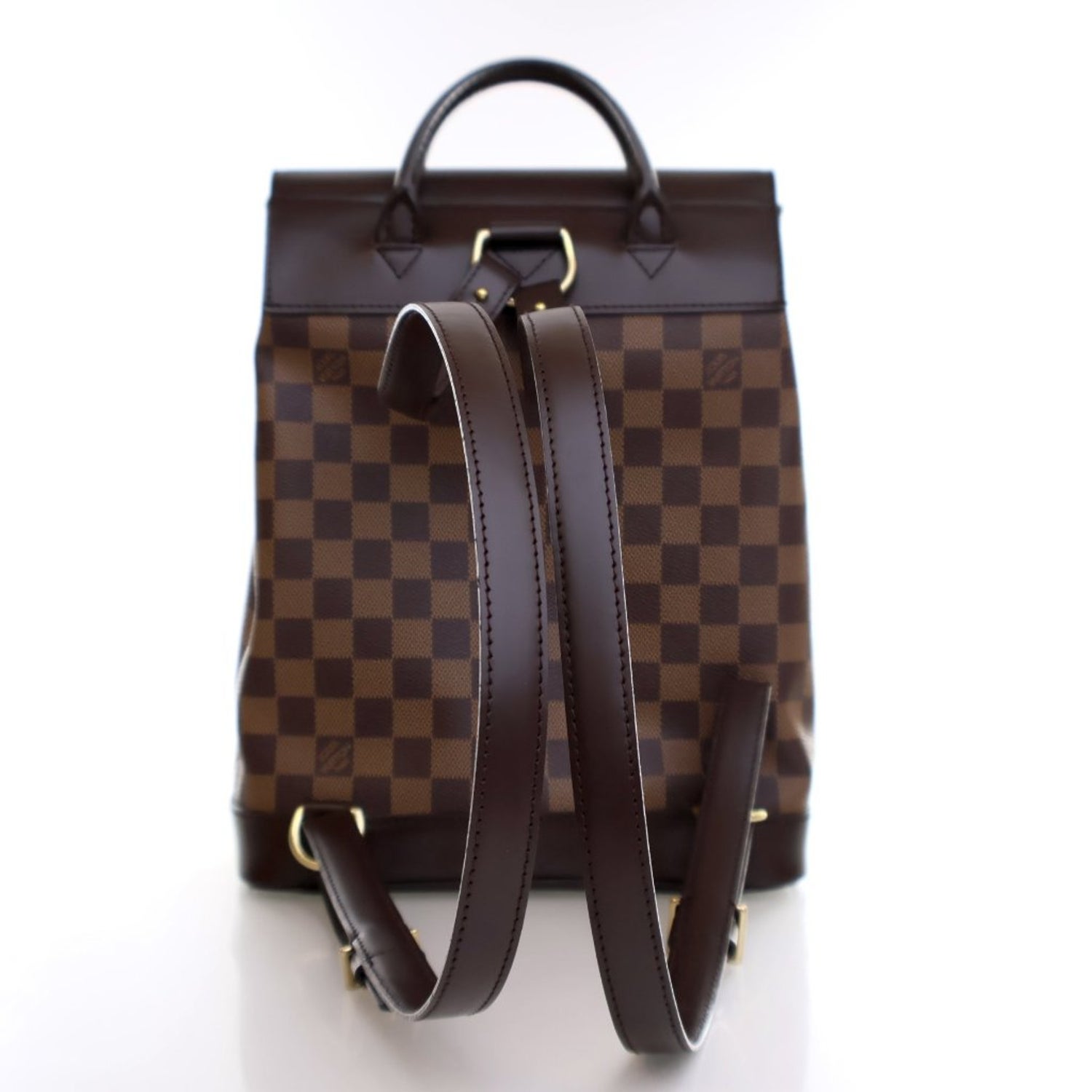 Louis Vuitton Damier Ebene Soho Backpack
