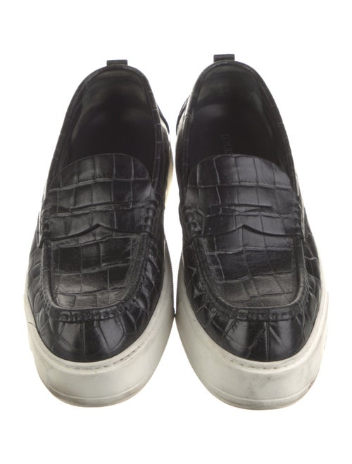 Louis Vuitton Leather Printed Sneakers