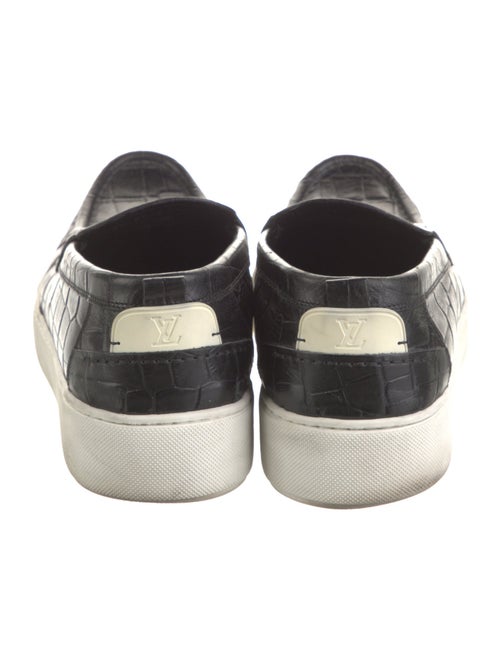 Louis Vuitton Leather Printed Sneakers