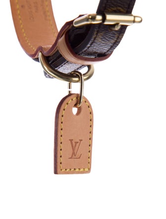 Louis Vuitton Monogram Baxter Dog Collar