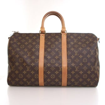 Louis Vuitton LV Monogram Keepall Bandouliere