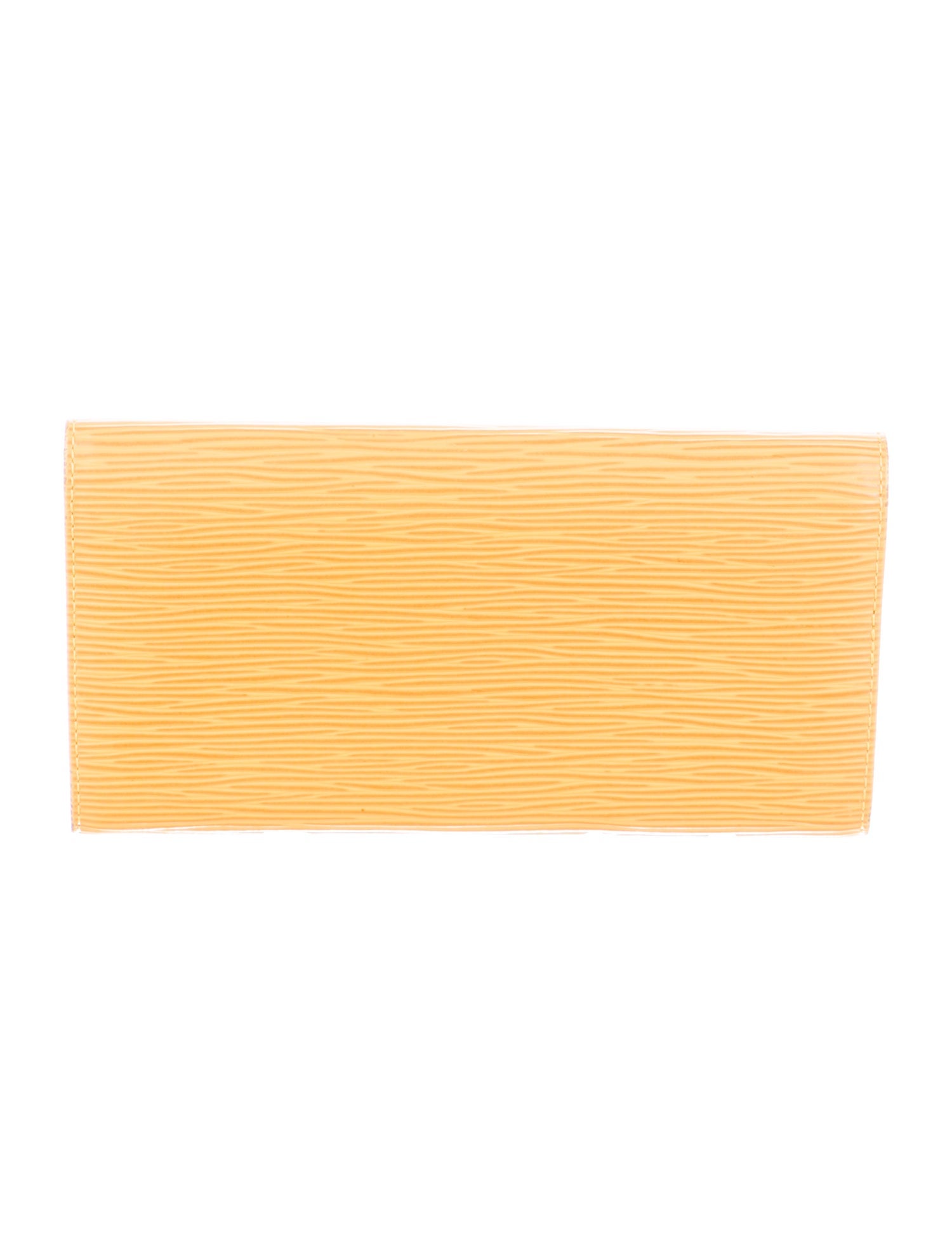 Louis Vuitton 2002 Epi Leather Continental Wallet