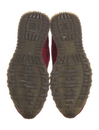 Louis Vuitton Damier Graphite Pattern Athletic Sneakers