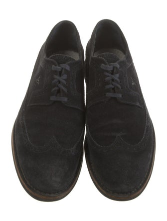 Louis Vuitton Suede Lasercut Accents Brogues