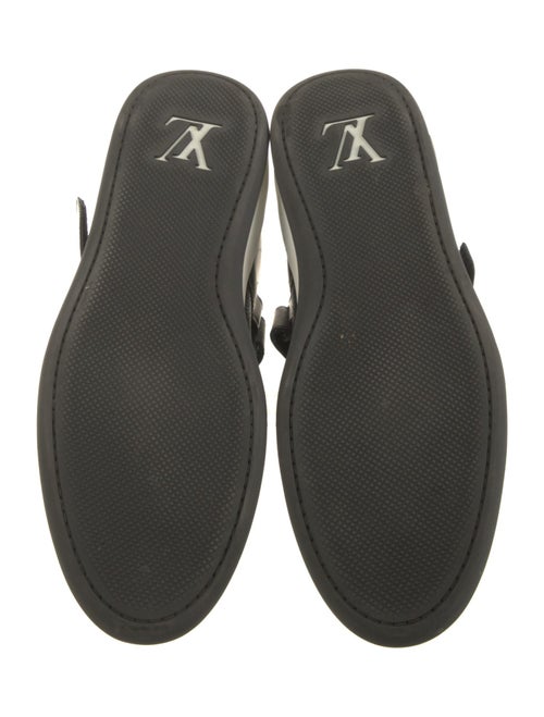 Louis Vuitton Damier Ebene Pattern Leather Sneakers