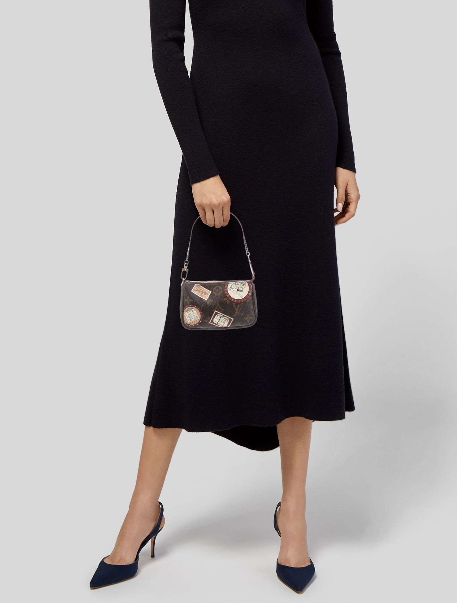 Louis Vuitton LV Monogram Pochette Accessoires Mini