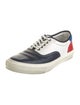 Louis Vuitton Leather Colorblock Pattern Sneakers