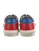 Louis Vuitton Leather Colorblock Pattern Sneakers