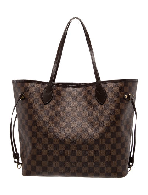 Louis Vuitton Damier Ebene Neverfull w/Pouch MM
