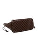 Louis Vuitton Damier Ebene Neverfull w/Pouch MM