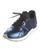 Louis Vuitton Suede Printed Athletic Sneakers