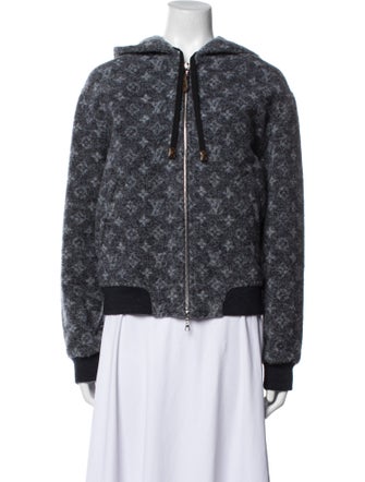 Louis Vuitton 2019 Llama Bomber Jacket