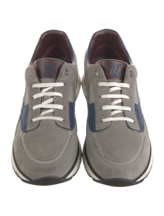 Louis Vuitton LV Monogram Suede Athletic Sneakers