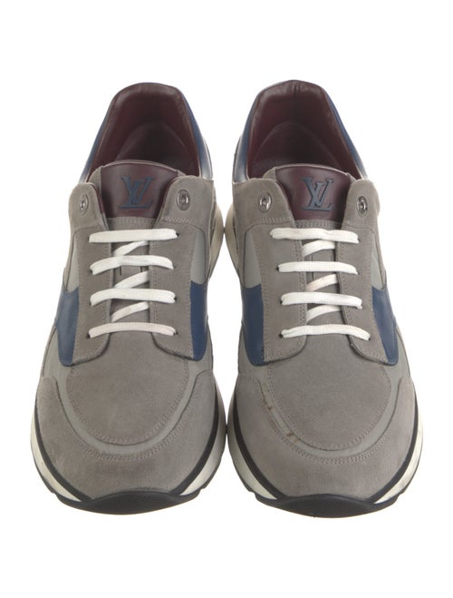 Louis Vuitton LV Monogram Suede Athletic Sneakers