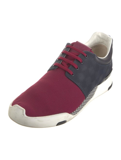 Louis Vuitton Mesh Mesh Accents Sneakers