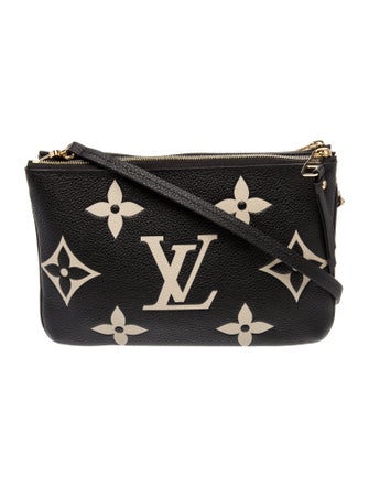 Louis Vuitton Monogram Giant Double Zip Pochette