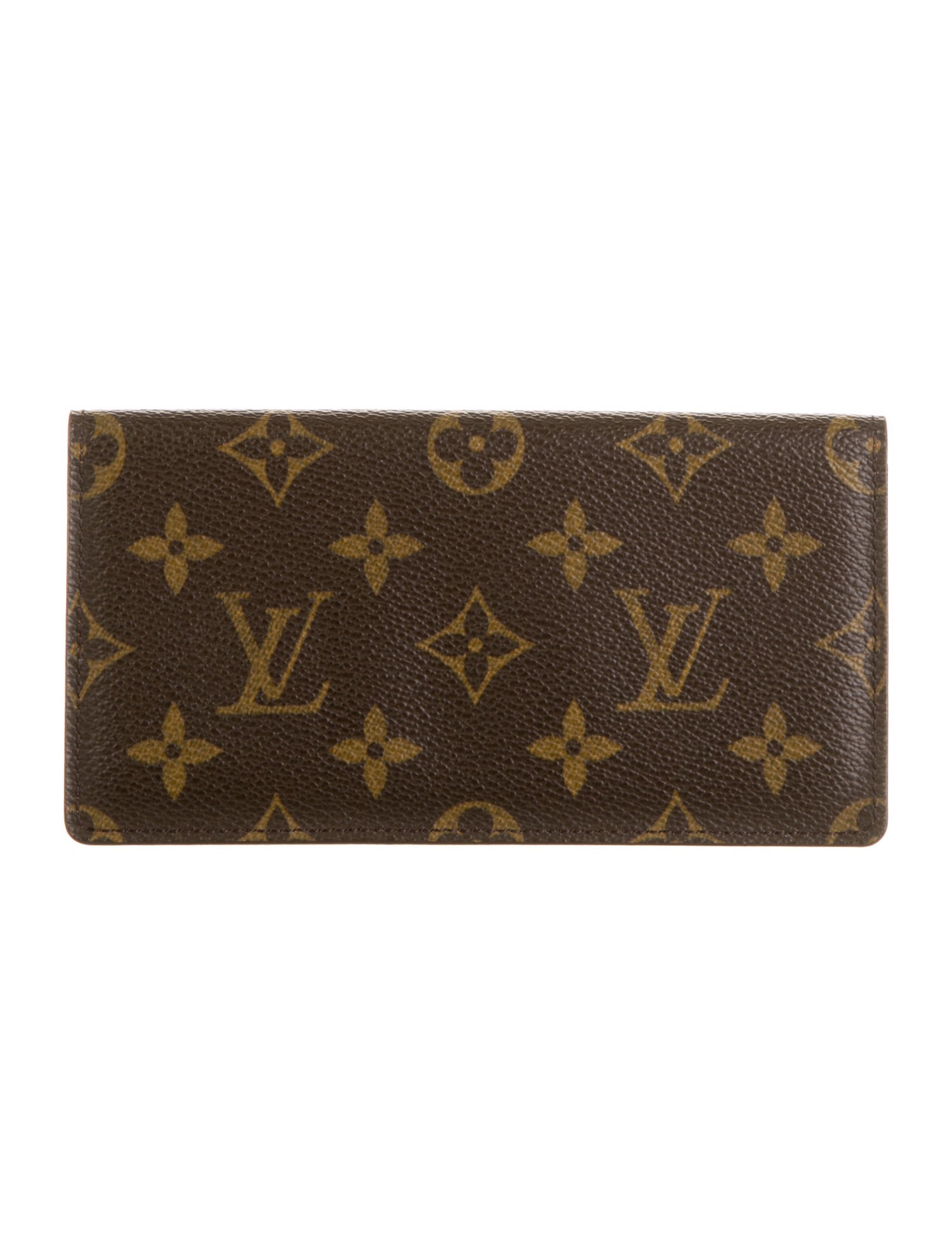 Louis Vuitton LV Monogram Coated Canvas Checkbook Holder