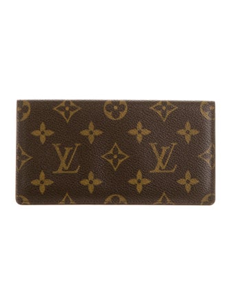 Louis Vuitton LV Monogram Coated Canvas Checkbook Holder