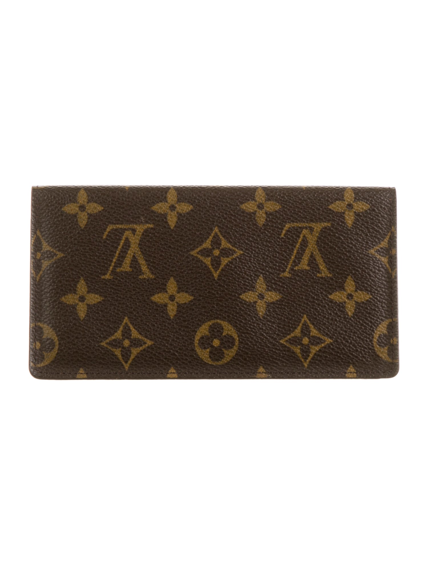 Louis Vuitton LV Monogram Coated Canvas Checkbook Holder