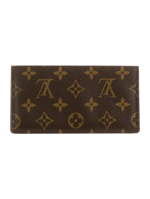 Louis Vuitton LV Monogram Coated Canvas Checkbook Holder