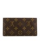 Louis Vuitton LV Monogram Coated Canvas Checkbook Holder