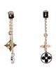 Louis Vuitton 18K Diamond Blossom Long Earrings