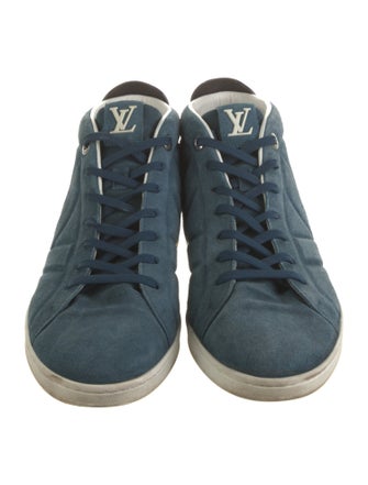 Louis Vuitton LV Monogram Suede Sneakers