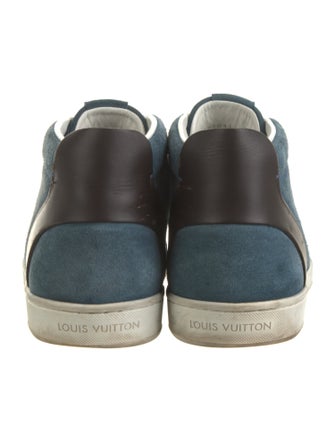 Louis Vuitton LV Monogram Suede Sneakers