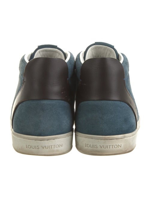 Louis Vuitton LV Monogram Suede Sneakers