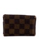 Louis Vuitton Damier Ebene Pattern Coated Canvas Coin Pouch