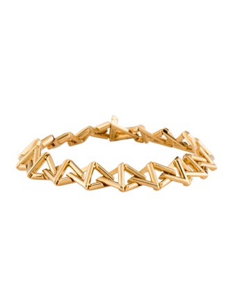 Louis Vuitton 18K LV Volt Curb Bracelet