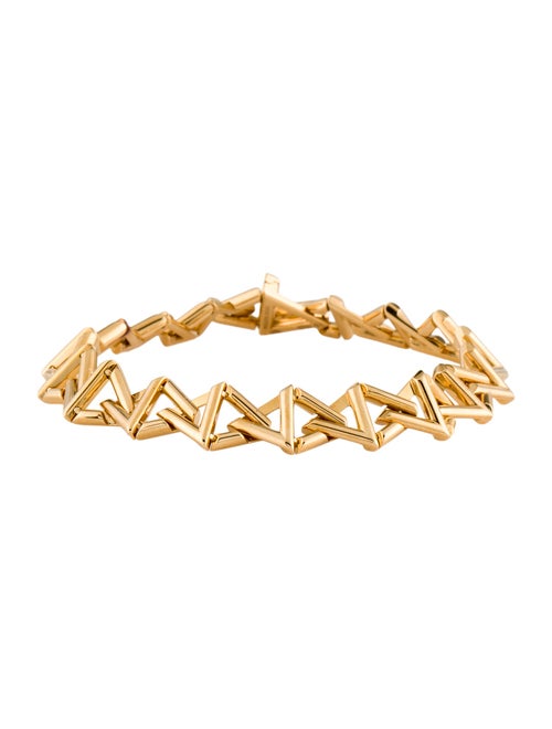 Louis Vuitton 18K LV Volt Curb Bracelet