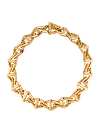 Louis Vuitton 18K LV Volt Curb Bracelet