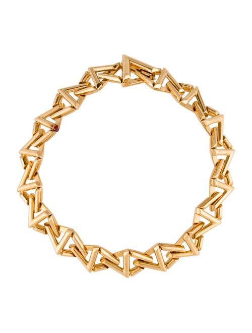 Louis Vuitton 18K LV Volt Curb Bracelet