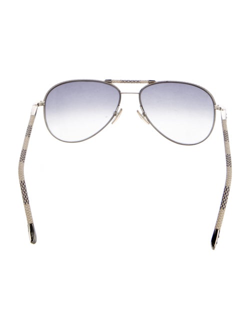 Louis Vuitton Conspiration Pilote Damier Azur Pattern Sunglasses