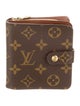Louis Vuitton 2003 LV Monogram Compact Zippé Wallet