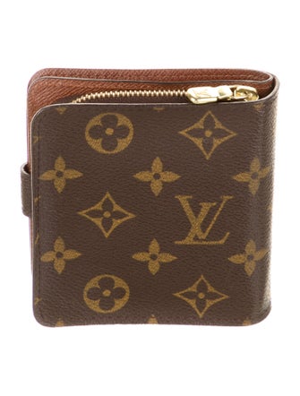 Louis Vuitton 2003 LV Monogram Compact Zippé Wallet