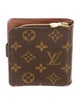 Louis Vuitton 2003 LV Monogram Compact Zippé Wallet