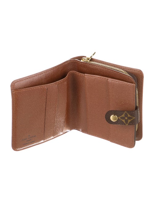 Louis Vuitton 2003 LV Monogram Compact Zippé Wallet