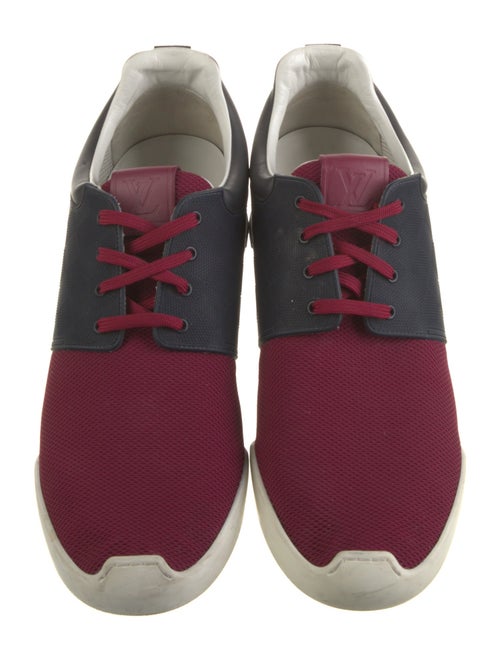 Louis Vuitton Mesh Mesh Accents Sneakers