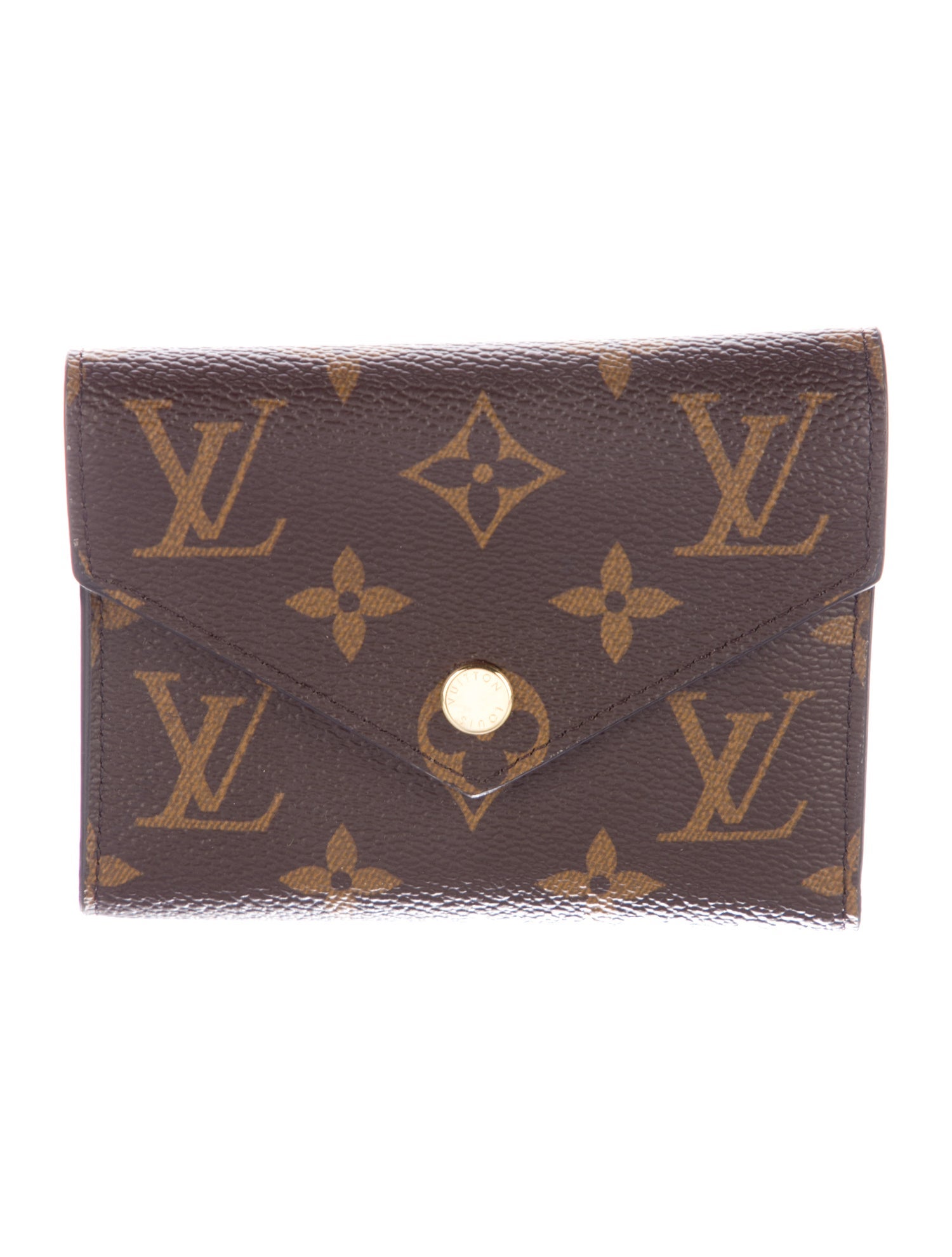 Louis Vuitton LV Monogram Coated Canvas Victorine Wallet