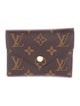 Louis Vuitton LV Monogram Coated Canvas Victorine Wallet