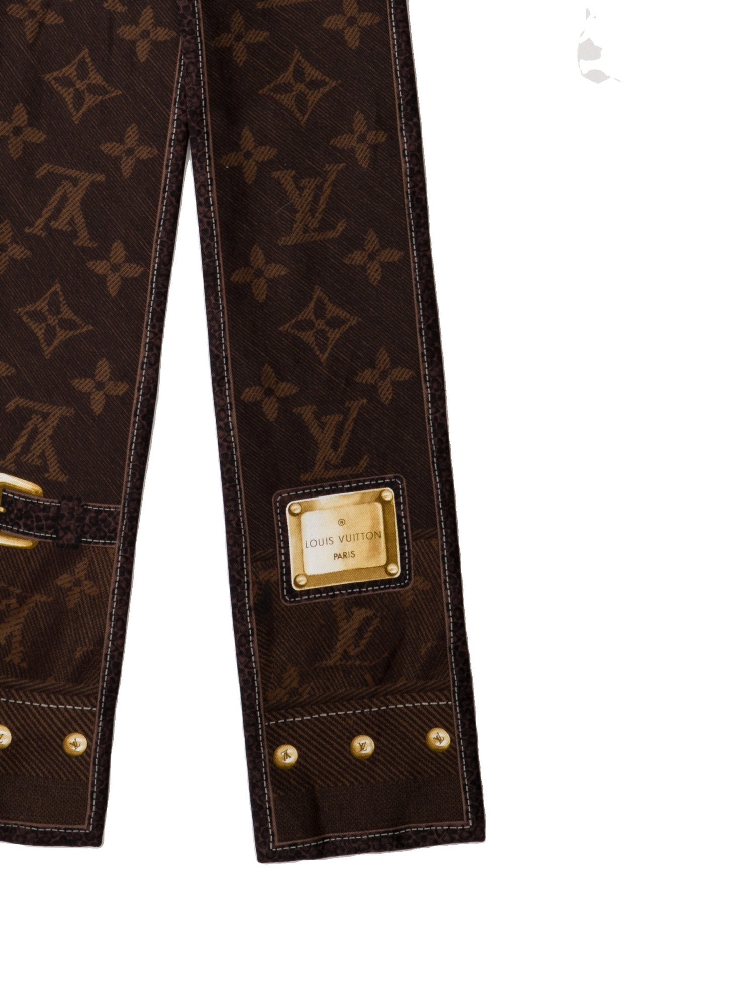 Louis Vuitton Silk LV Monogram Bandeau