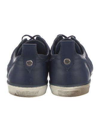 Louis Vuitton Damier Graphite Pattern Leather Sneakers